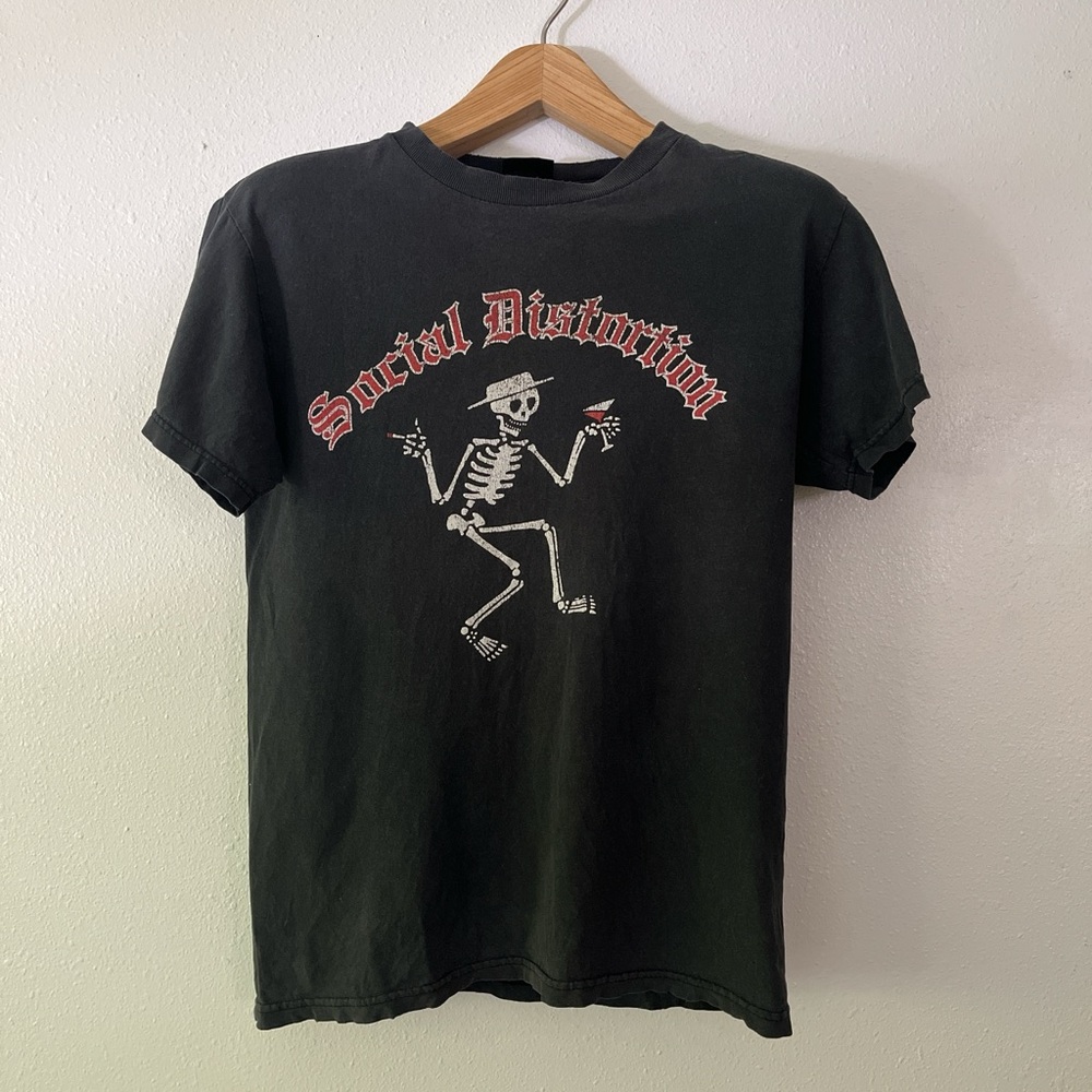 American Vintage | Social Distortion black graphic band tee shirt